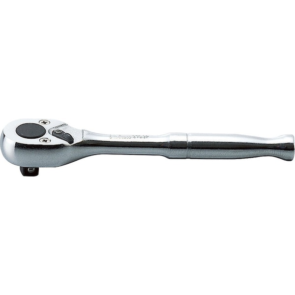 Ko-Ken Ratchet Handle 20 teeth 115mm Polished Handle 1/4 Sq. Drive 2753P - main
